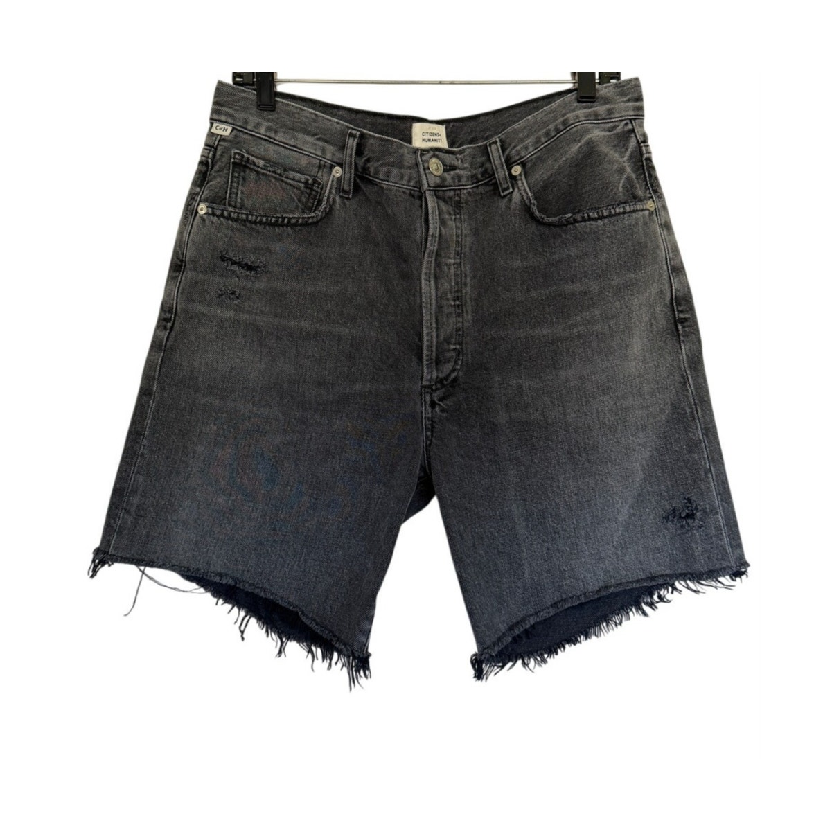 Citizens Of Humanity Camilla Shorts - Dark Gray/Black - 30